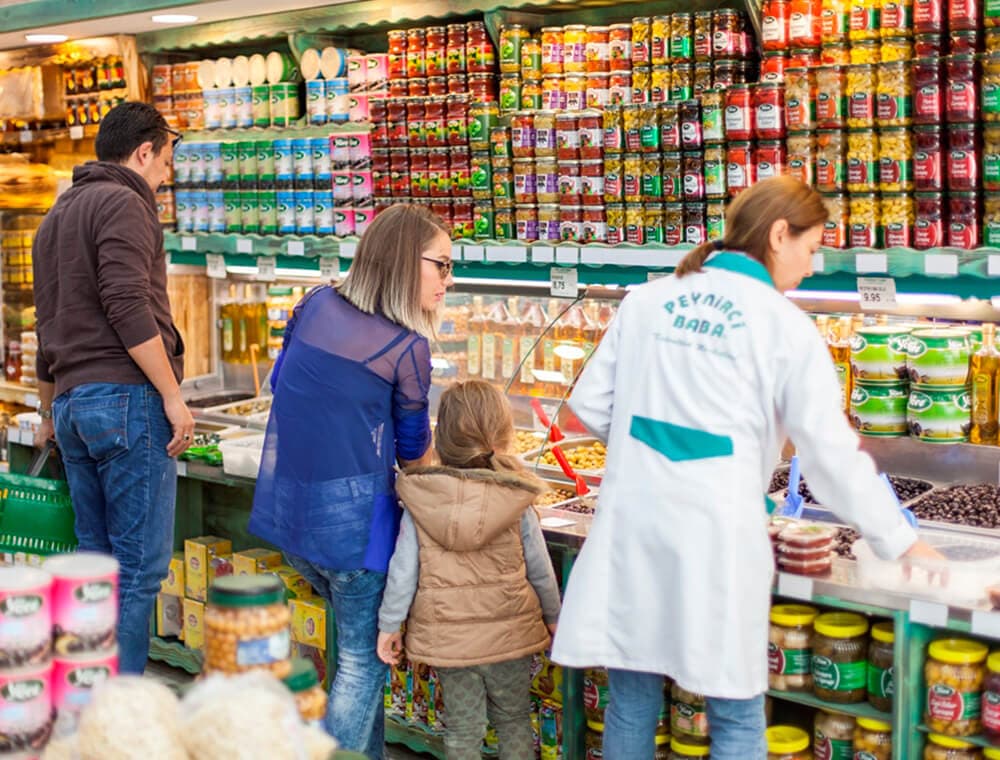 Esenlik mağazasında müşteri hizmeti